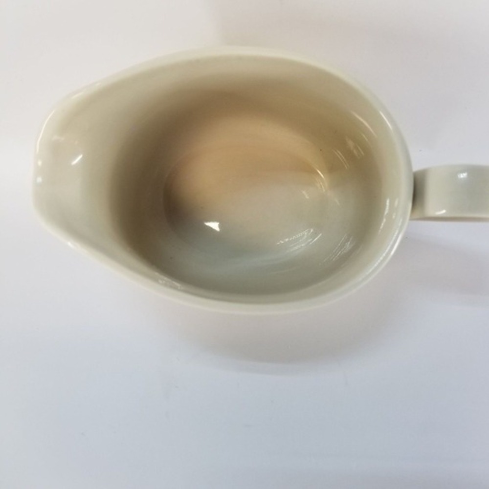 Corning Cream Pitcher White Stoneware B1-TY Vintage Microwave Safe Ceramic - Picture 7 of 10